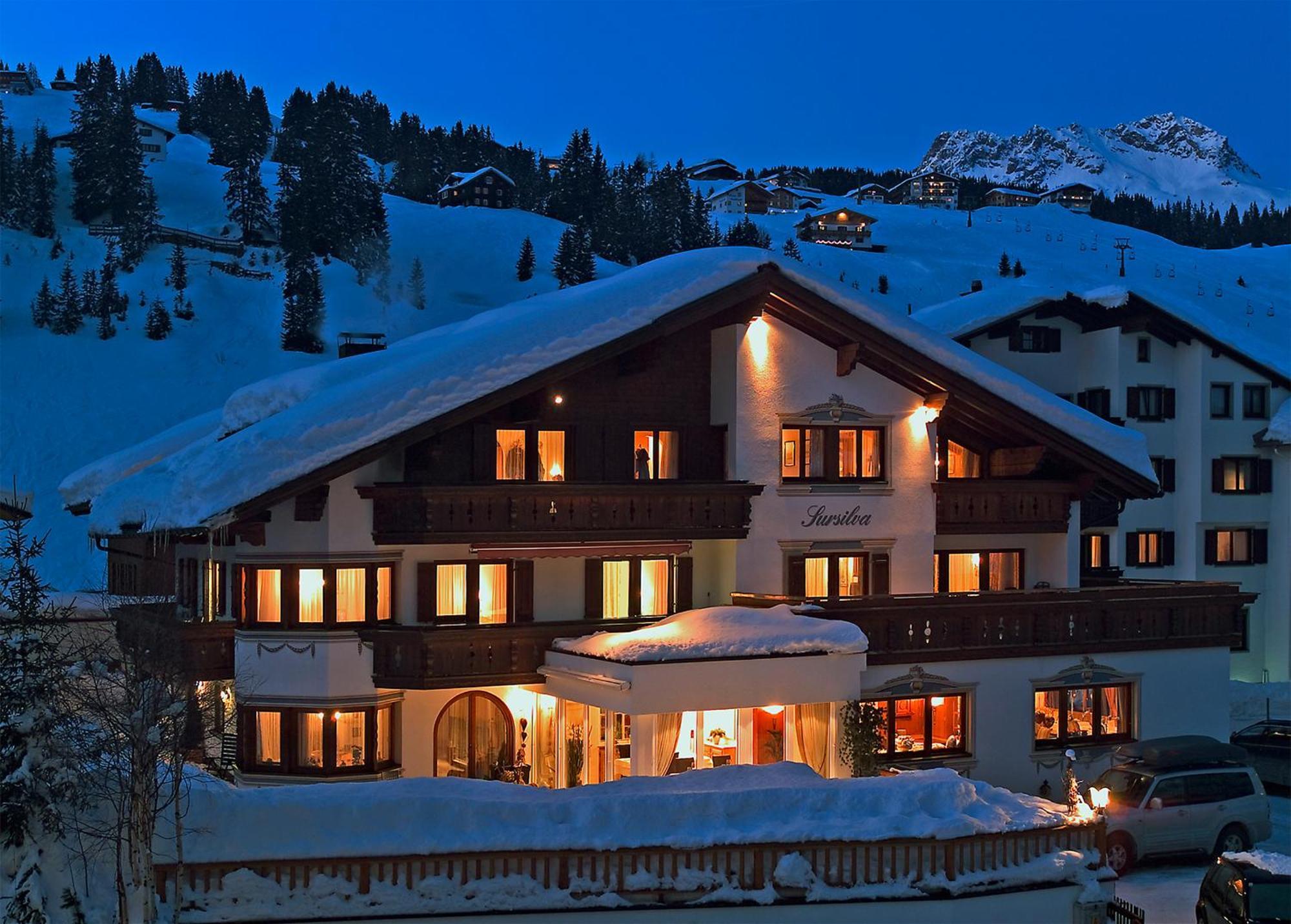 Hotel Garni Sursilva Лех-ам-Арльберг Екстер'єр фото